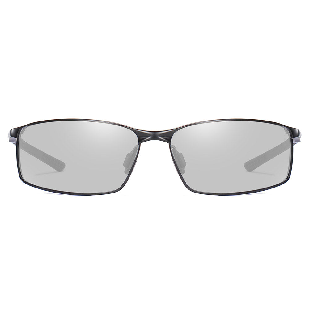 Óculos de Sol Homem Techsuit 559, Polarizados, Proteção UV, Pretos Transparentes