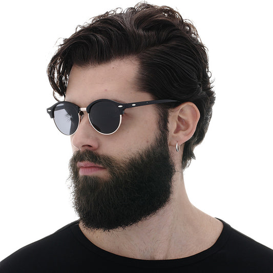 Óculos de Sol Homem Techsuit 66612, Polarizados, Proteção UV, Prateados