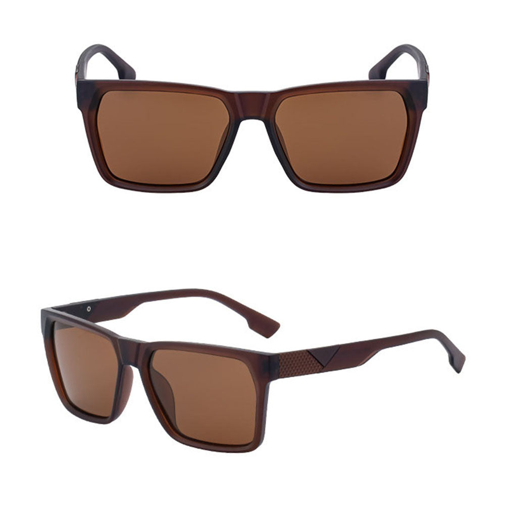 Óculos de Sol Homem Techsuit 8500, Polarizados, Proteção UV, Castanho