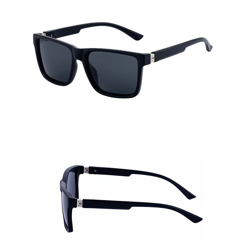Óculos de Sol Homem Techsuit 8506, Polarizados, Proteção UV, Cinza Mate