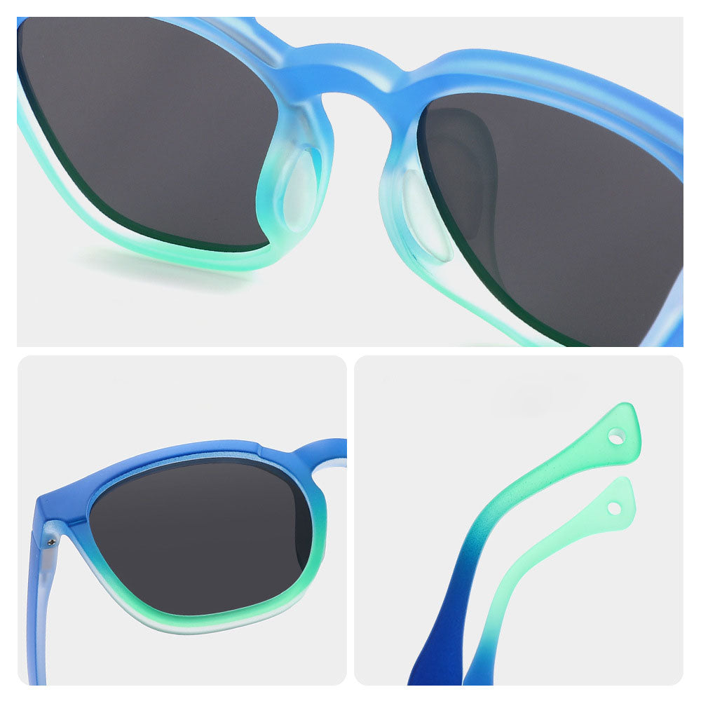 Óculos de Sol Criança Techsuit 691, Polarizados, Proteção UV, Pretos