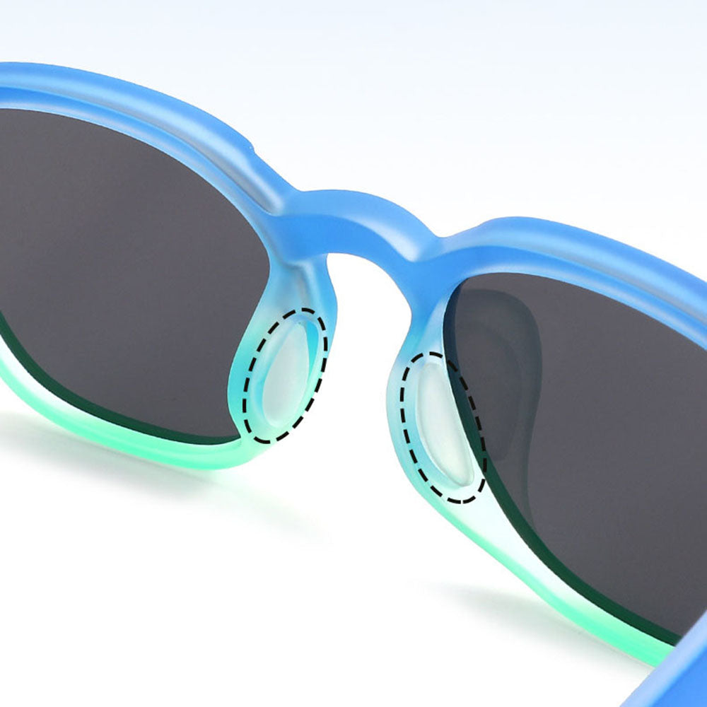 Óculos de Sol Criança Techsuit 691, Polarizados, Proteção UV, Pretos