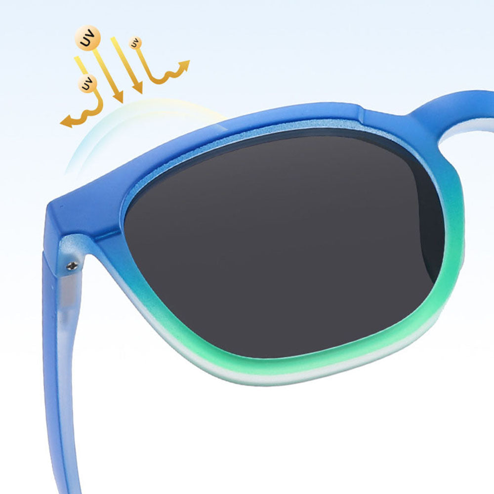 Óculos de Sol Criança Techsuit 691, Polarizados, Proteção UV, Laranja