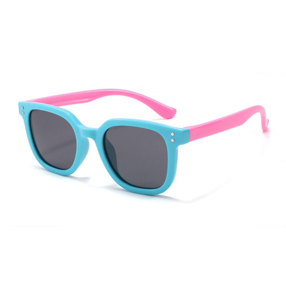 Óculos de Sol Criança Techsuit 8351-C27, Polarizados, Azul e Rosa