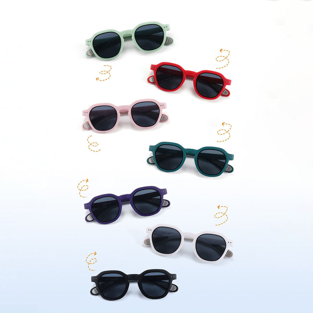 Óculos de Sol Criança Techsuit 8447, Polarizados, Proteção UV, Pretos