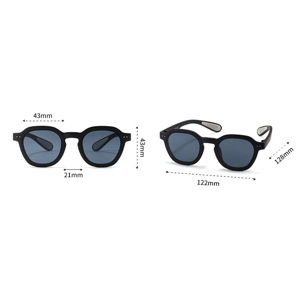 Óculos de Sol Criança Techsuit 8447, Polarizados, Proteção UV, Pretos
