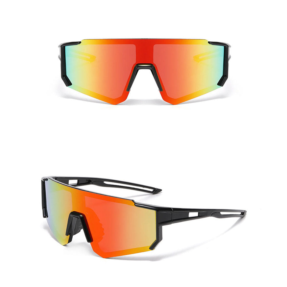 Óculos de Sol Criança Techsuit R601, Polarizados, Proteção UV, Preto Laranja Amarelo