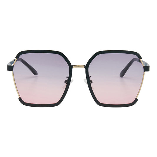 Óculos de Sol Senhora Techsuit 191, Polarizados, Proteção UV, Preto Cinzento Rosa