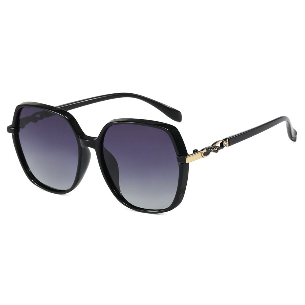 Óculos de Sol Senhora Techsuit 5223, Polarizados, Proteção UV, Pretos