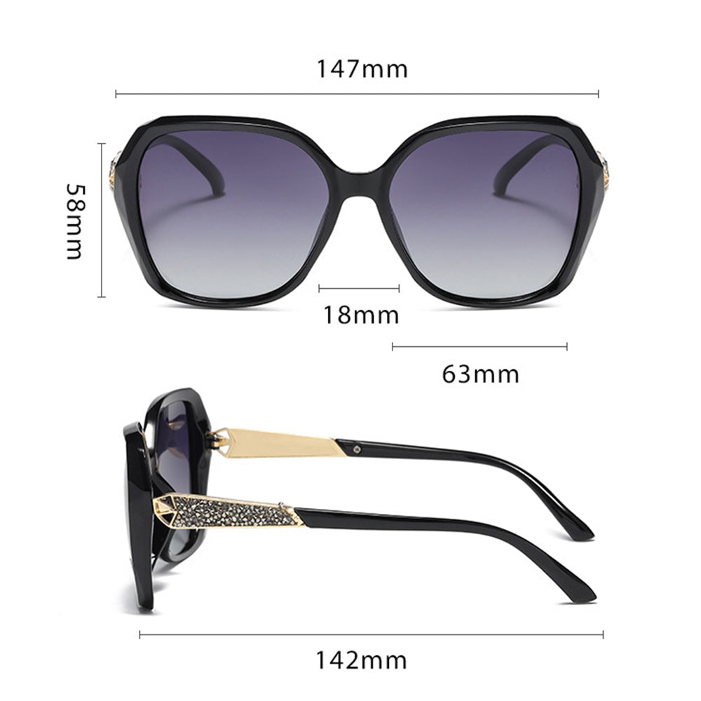 Óculos de Sol Senhora Techsuit 5599, Polarizados, Proteção UV, Roxo