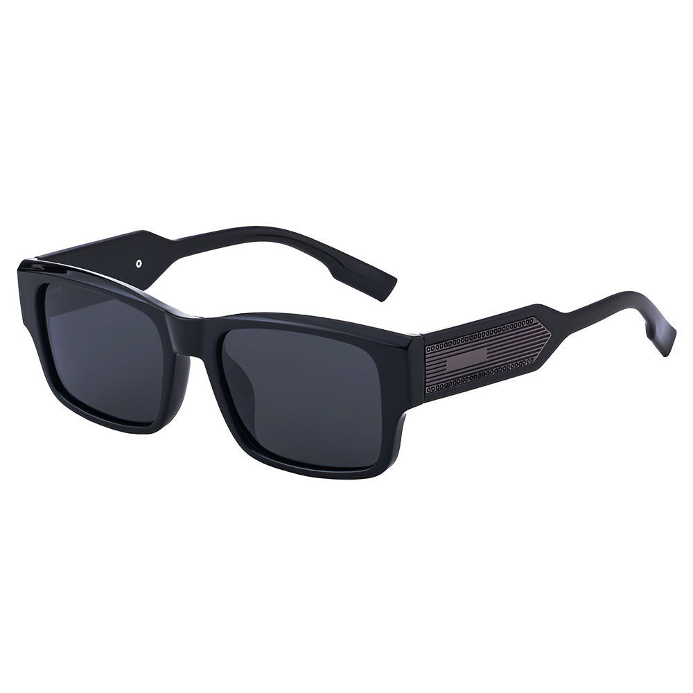 Óculos de Sol Senhora Techsuit 8485, Polarizados, Proteção UV, Pretos
