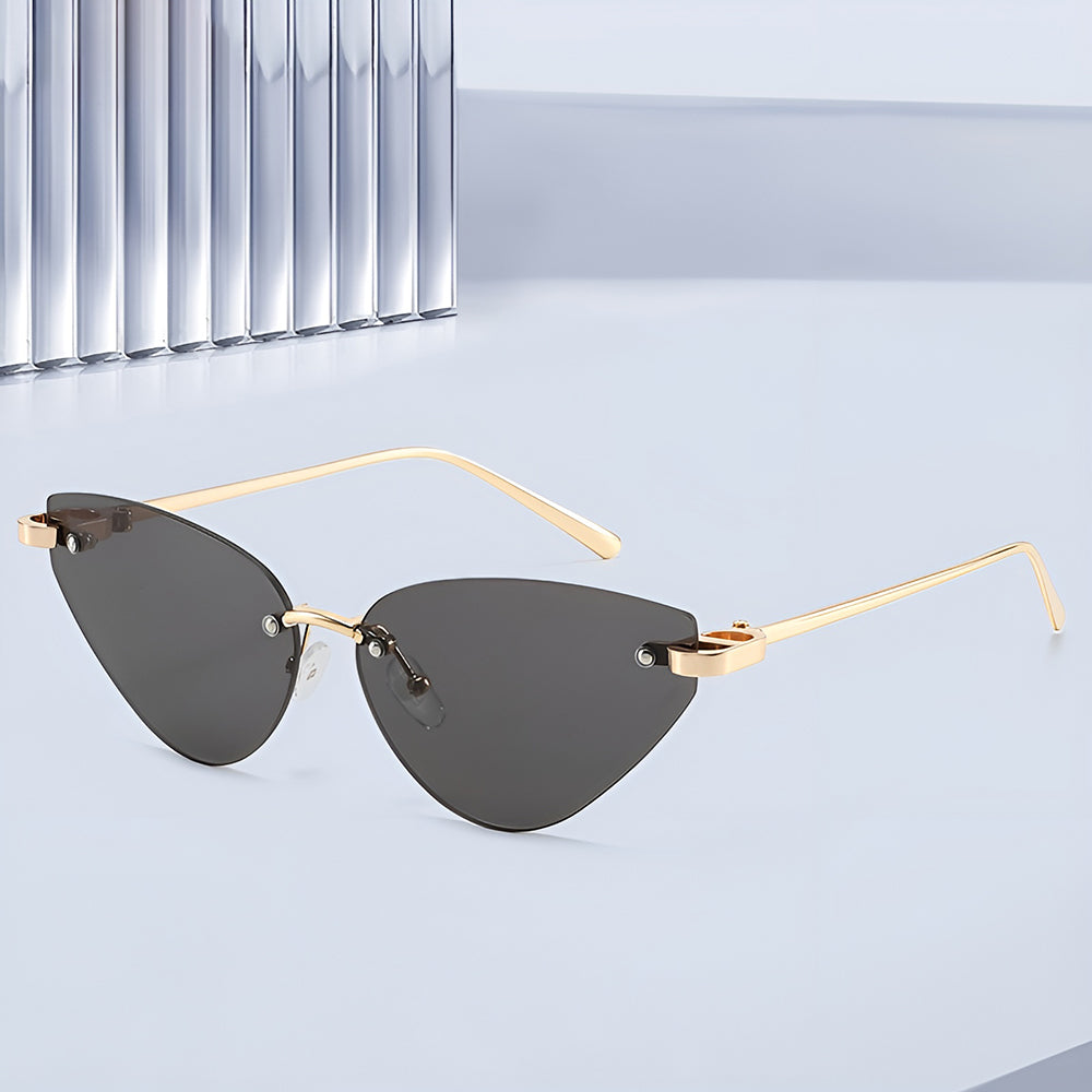 Óculos de Sol Senhora Techsuit S099, Dourado Castanho