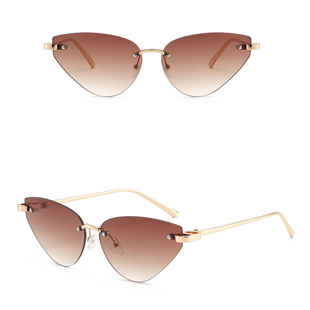 Óculos de Sol Senhora Techsuit S099, Dourado Castanho