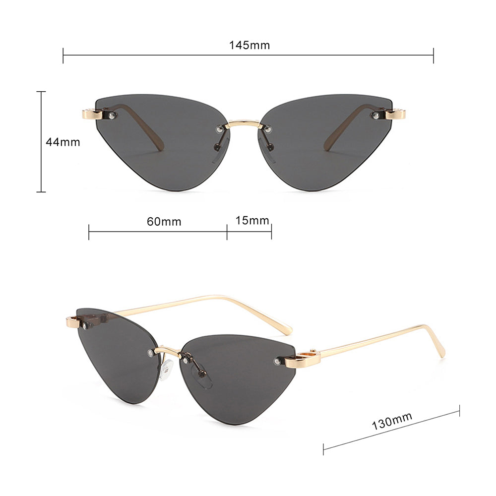 Óculos de Sol Senhora Techsuit S099, Dourado Castanho