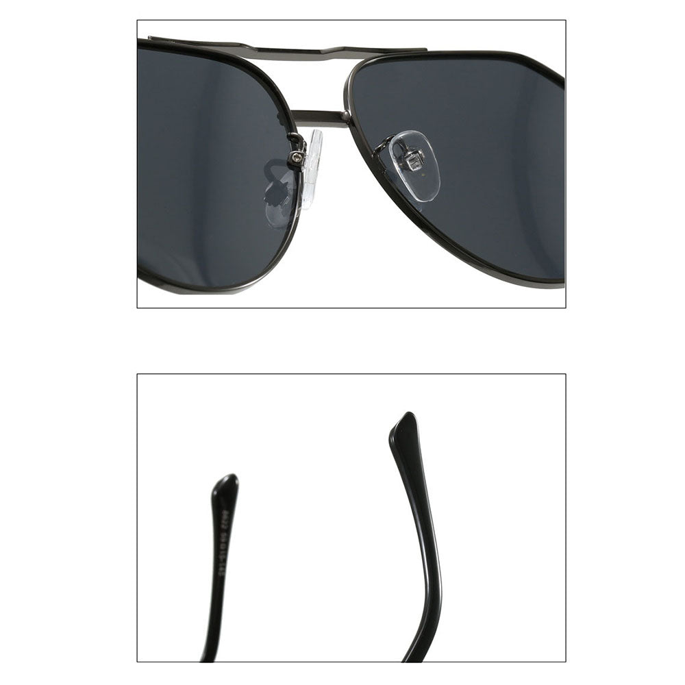 Óculos de Sol Unissexo Techsuit 8622, Polarizados, Proteção UV, Dourados