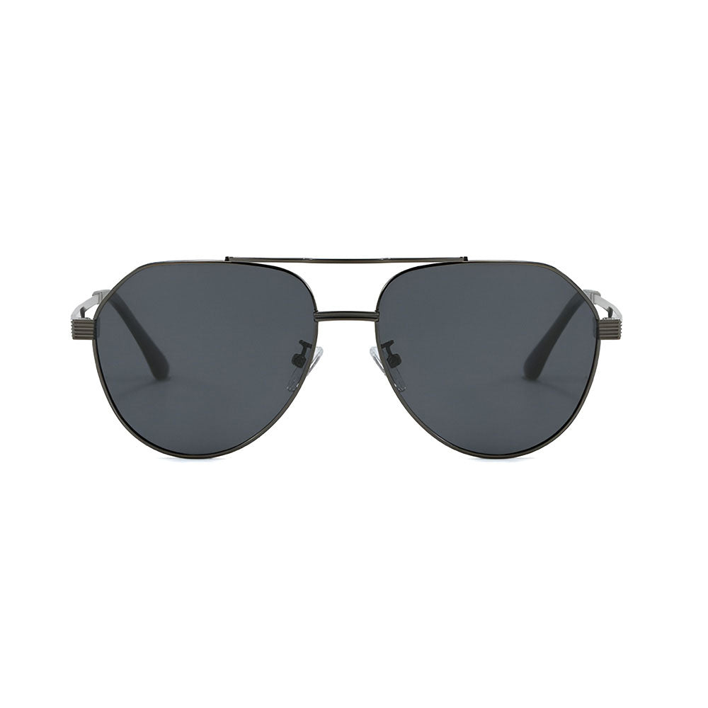 Óculos de Sol Unissexo Techsuit 8622, Polarizados, Proteção UV, Cinza Escuro