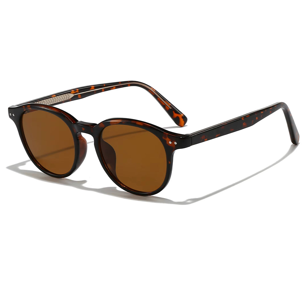 Óculos de Sol Unissexo Techsuit 99046, Estampado Castanho