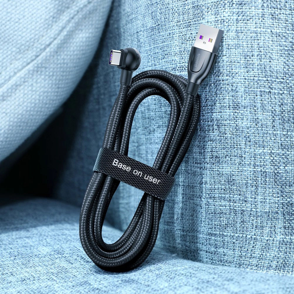 Organizador de Cabos Baseus Circle, Velcro, 1m, Preto ACMGT-E01