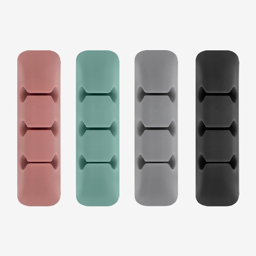 Organizador de Cabos Ringke, Conjunto de 4 Peças, Várias Cores