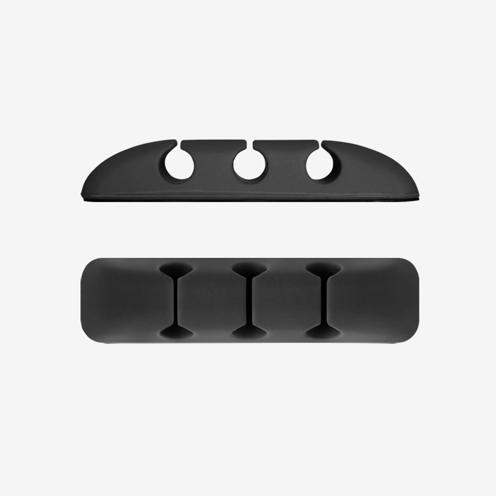 Organizador de Cabos Ringke, Conjunto de 4 peças, Preto