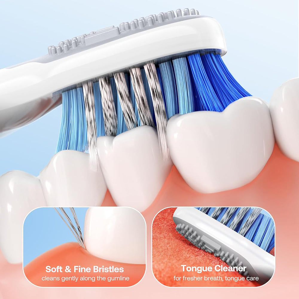 Escova de Dentes Elétrica Bitvae D2, Branca
