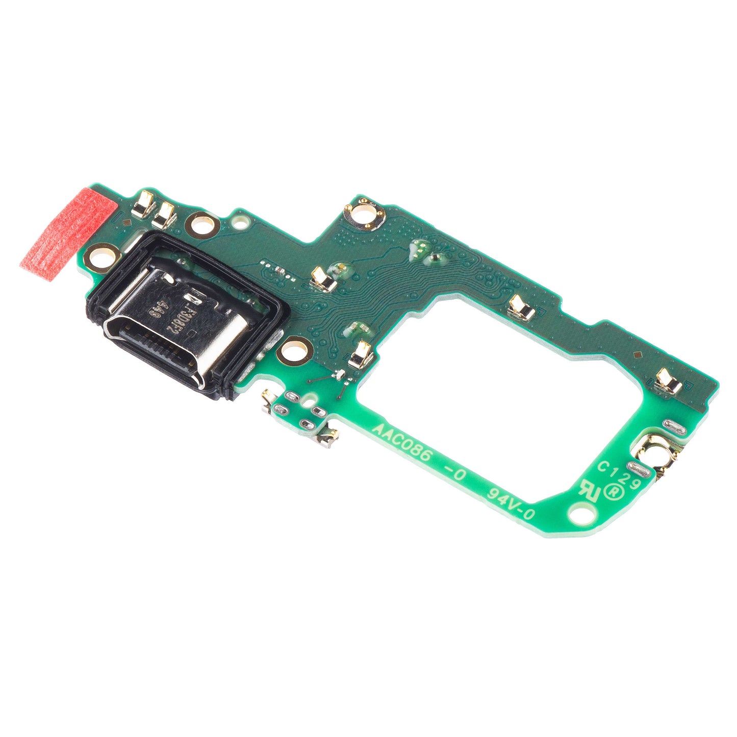 Placa com Conector de Carregamento - Microfone Oppo Reno10, Service Pack 621024000029