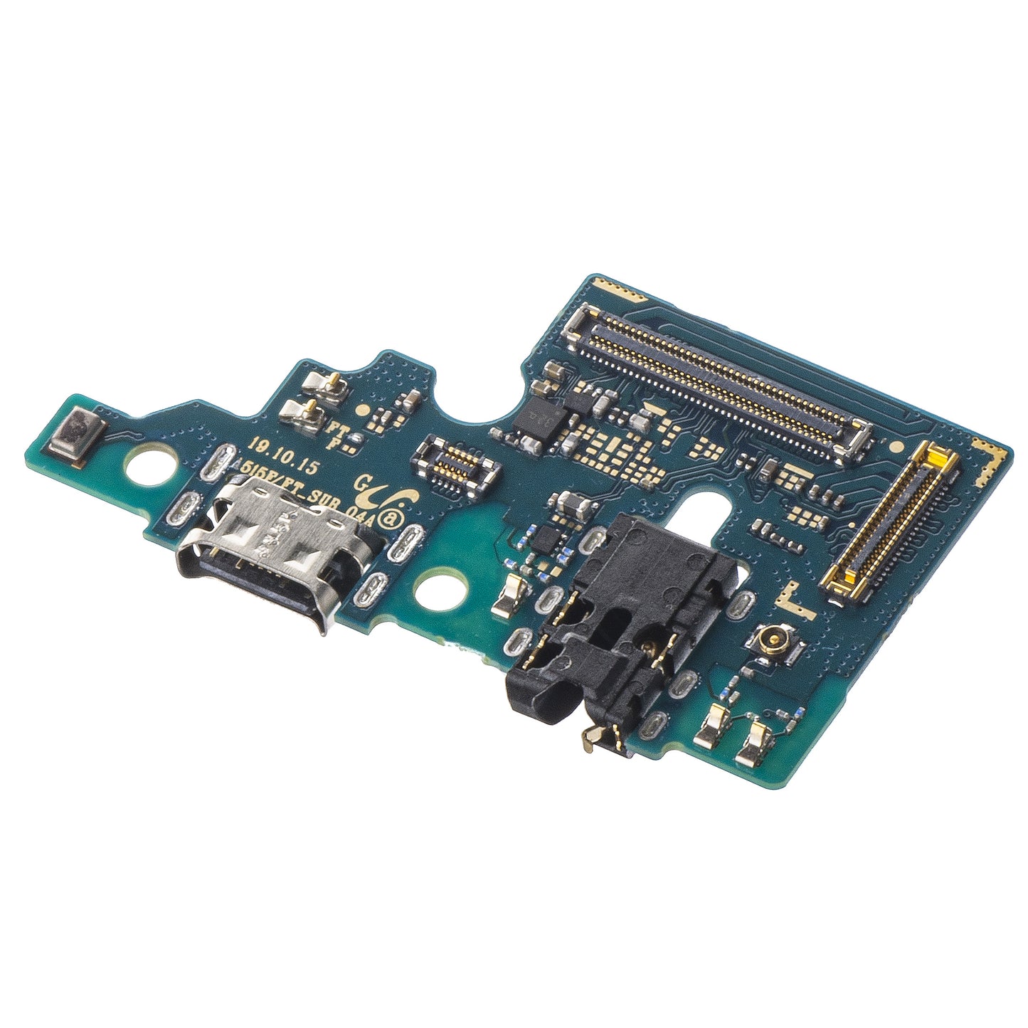 Placa com Conector de Carregamento - Áudio - Microfone Samsung Galaxy A51 A515