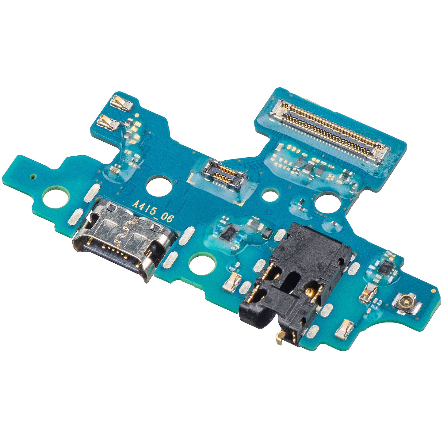 Placa com Conector de Carregamento - Áudio - Microfone Samsung Galaxy A41 A415, Service Pack GH96-13379A