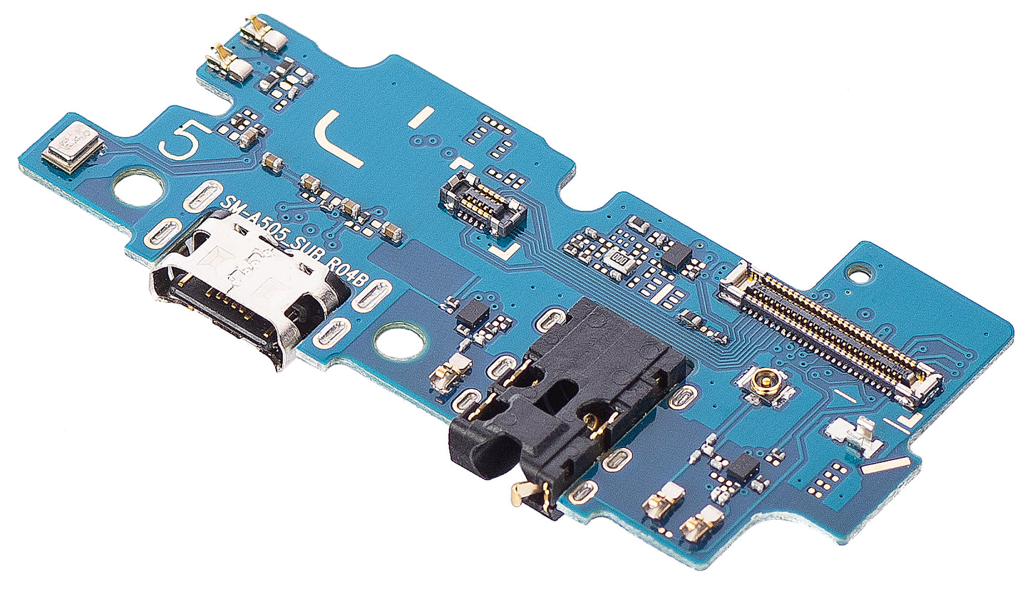 Placa com Conector de Carregamento - Áudio - Microfone Samsung Galaxy A50 A505