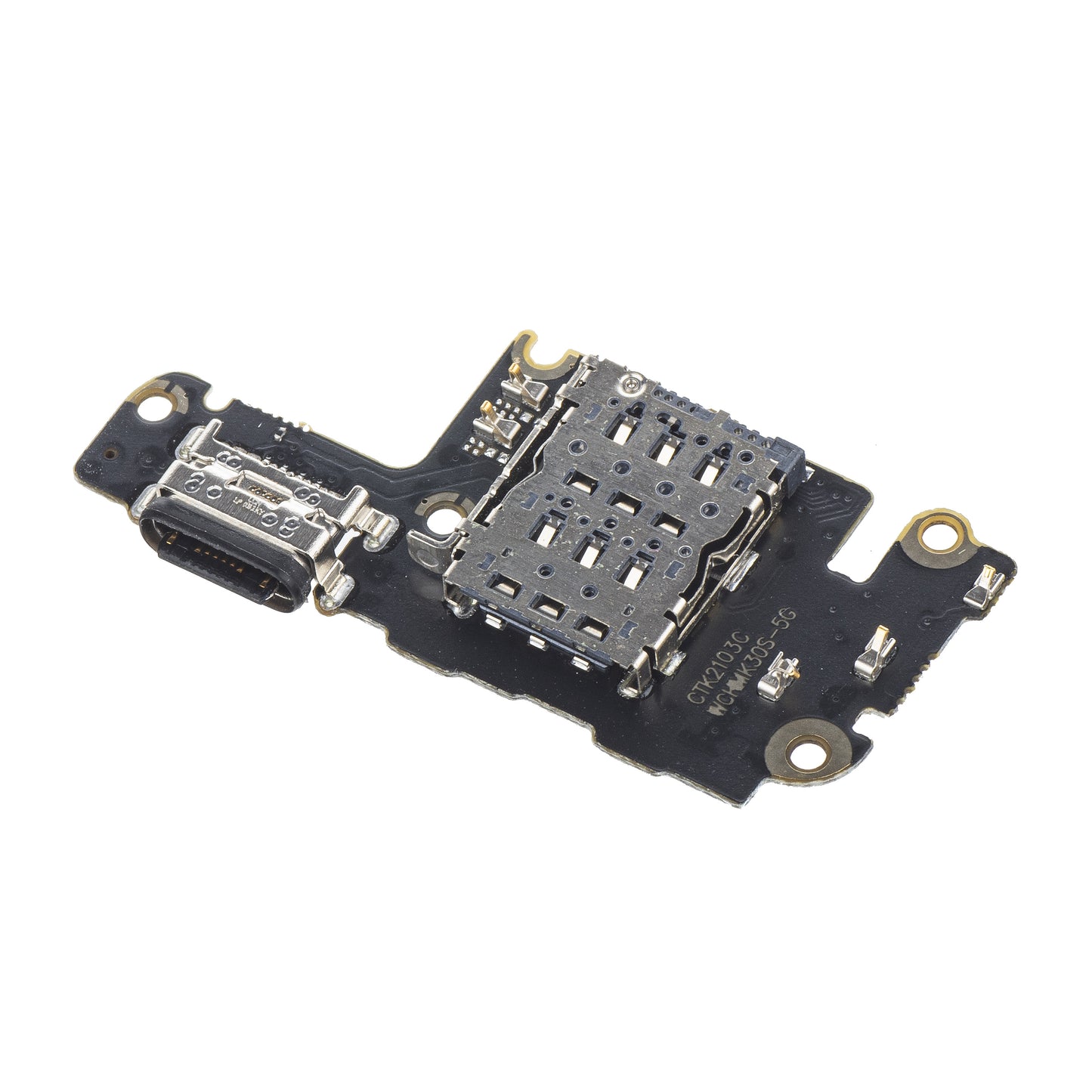 Placa com Conector de Carregamento - Microfone - Módulo Leitor de SIM Xiaomi Mi 10T 5G / 10T Pro 5G