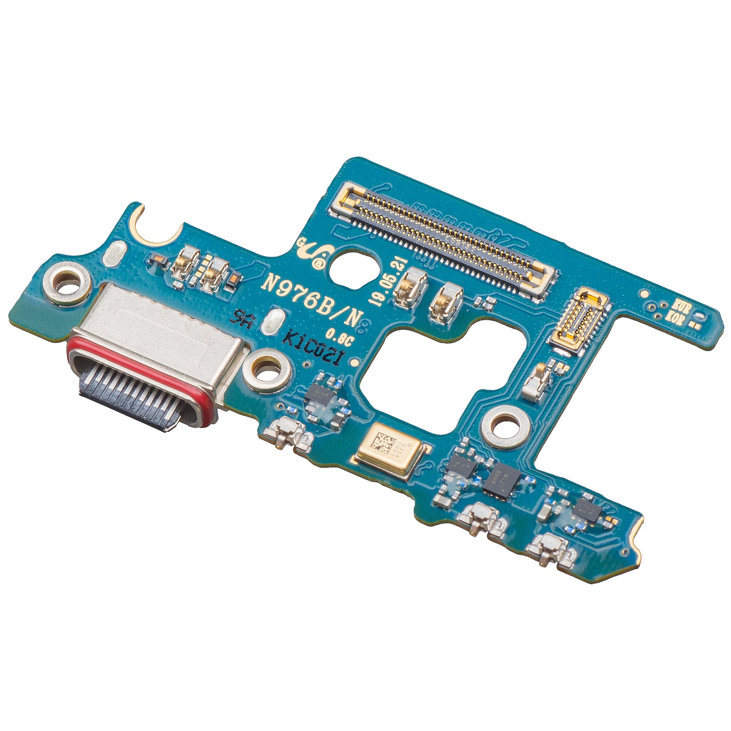 Placa com Conector de Carregamento - Microfone Samsung Galaxy Note 10+ N975, Service Pack GH96-12741A