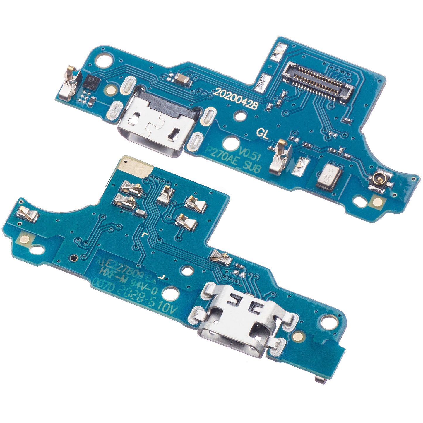 Placa com Conector de Carregamento - Microfone Motorola Moto E7 Plus
