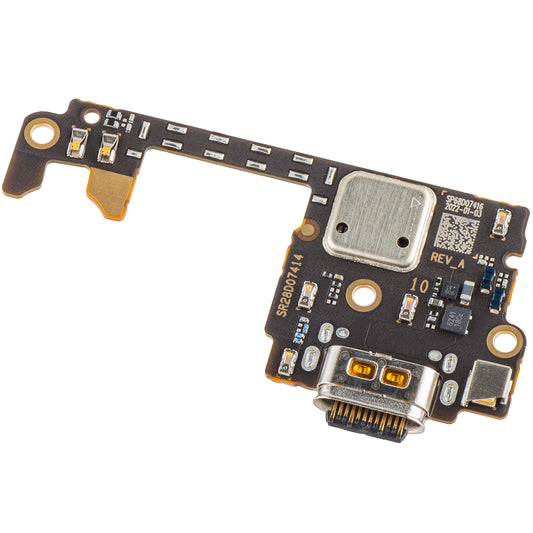 Placa de ligação de carregamento do microfone do Motorola Edge 20 Pro, Service Pack 5P68C19224