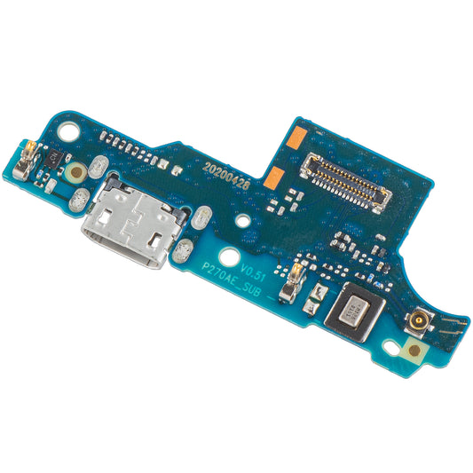 Placa de ligação de carregamento do microfone do Motorola Moto E7 Plus, Service Pack 5P68C17424