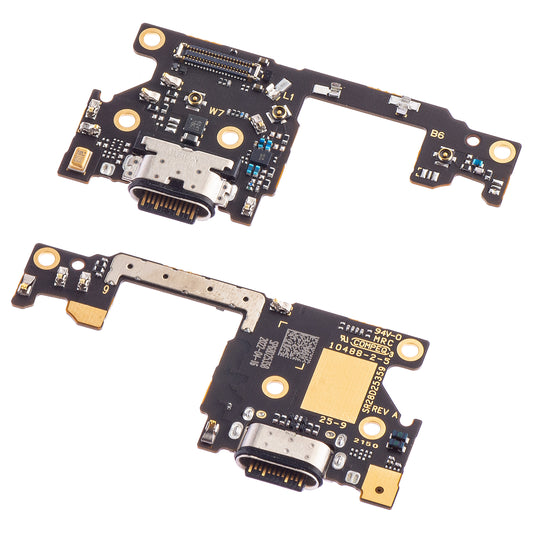 Placa de ligação de carregamento do microfone do Motorola Edge 20, Service Pack 5P68C19203