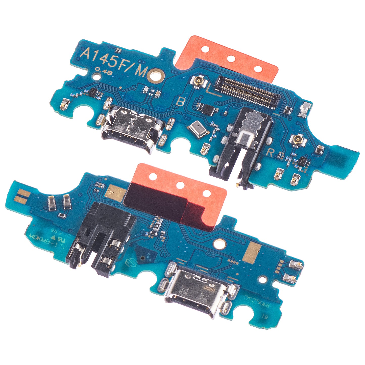 Placa com Conector de Carregamento - Áudio - Microfone Samsung Galaxy A14 A145, Versão Não Europa