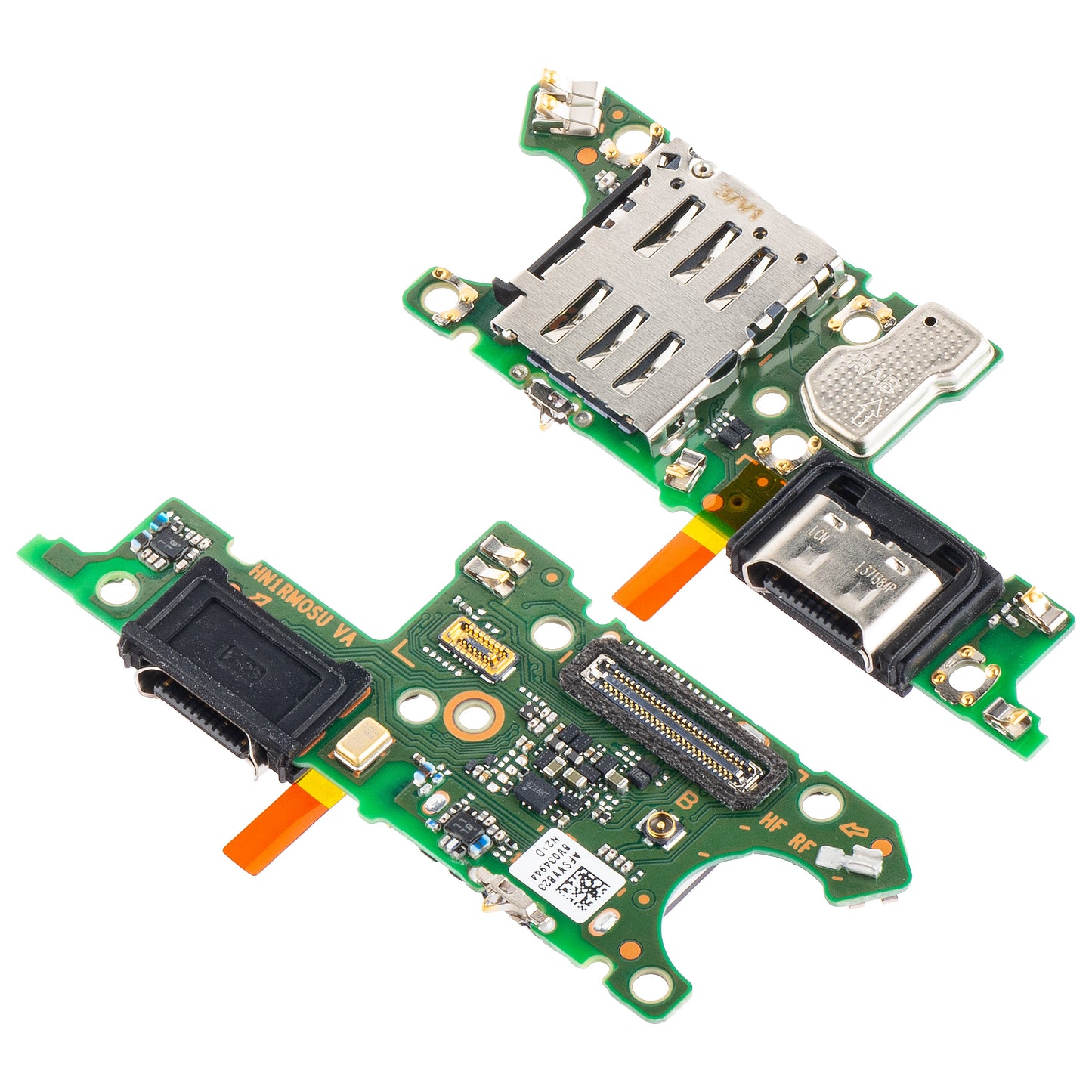 Cartão SIM Honor Magic5 Lite com conetor de carregamento - Microfone - Módulo de leitura do SIM Honor Magic5 Lite, Service Pack 0235AELQ