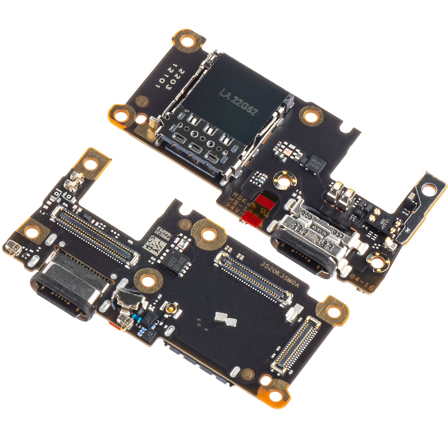 Placa com conetor de carregamento - Microfone - Módulo de leitura SIM Xiaomi 11T Pro, Service Pack 5600010K3S00