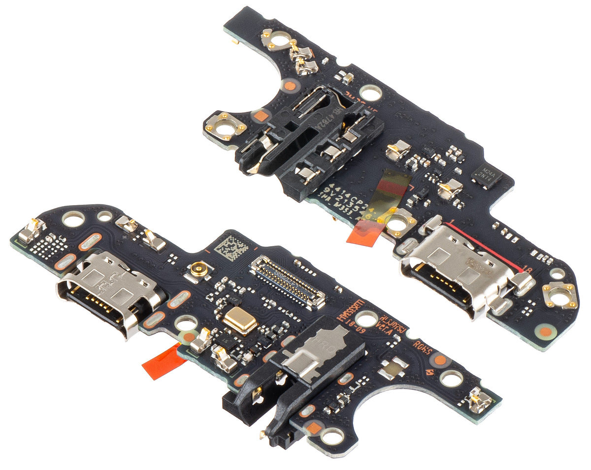 Placa com Conector de Carregamento - Áudio - Microfone Honor X6b, Service Pack 0235AKER