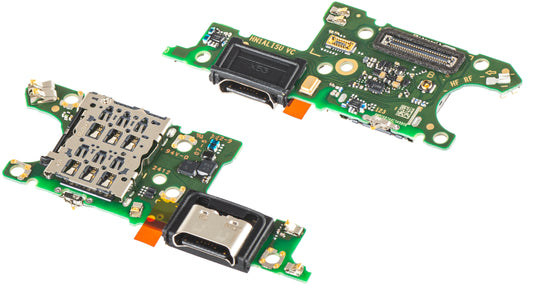 Cartão SIM Honor Magic6 Lite com conetor de carregamento - Microfone - Módulo de leitura do SIM Honor Magic6 Lite, Service Pack 0235AHJH