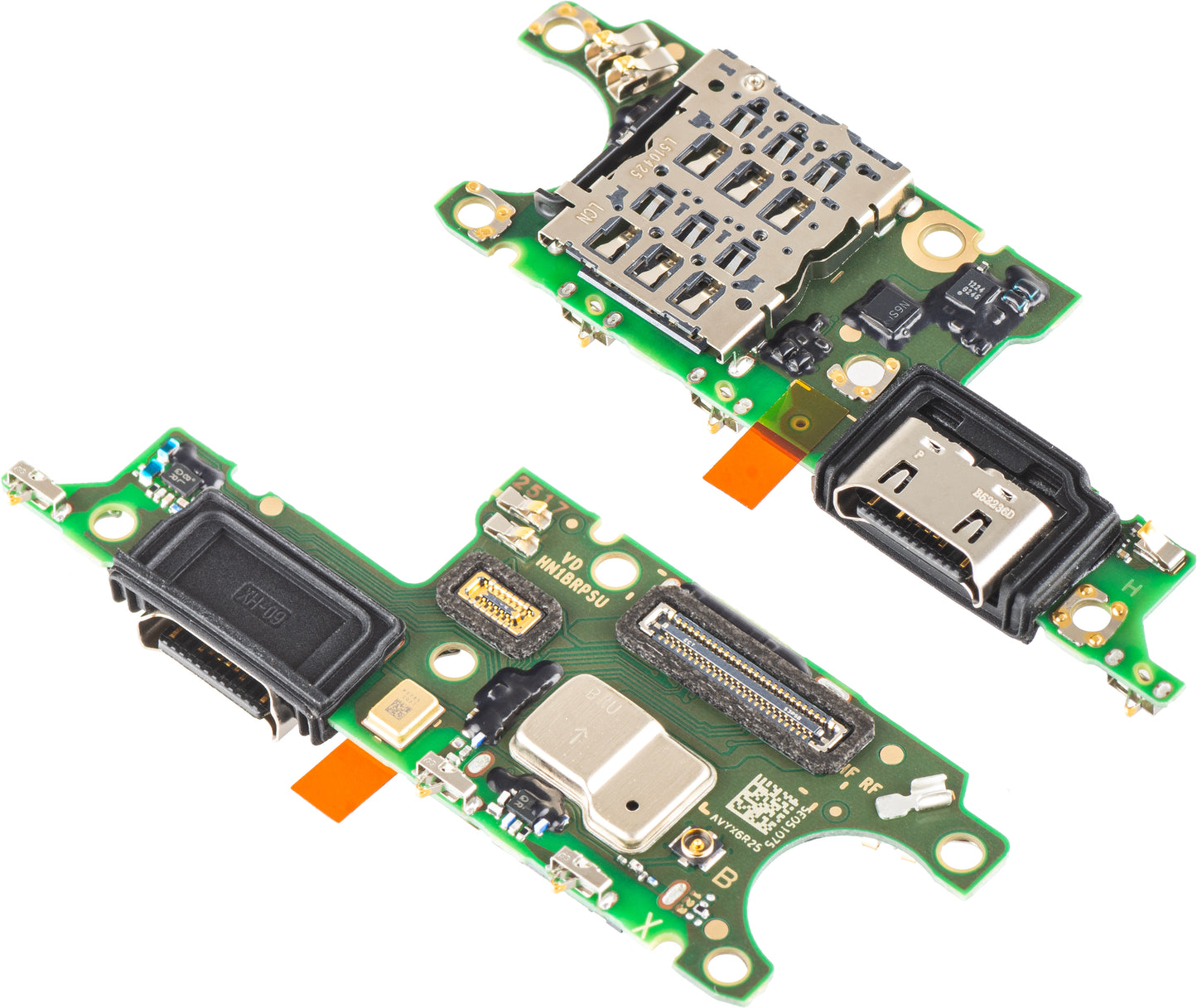 Charging Connector Board - Microphone - SIM Reader Module Honor X9c / Magic7 Lite, Service Pack 0235AMMD
