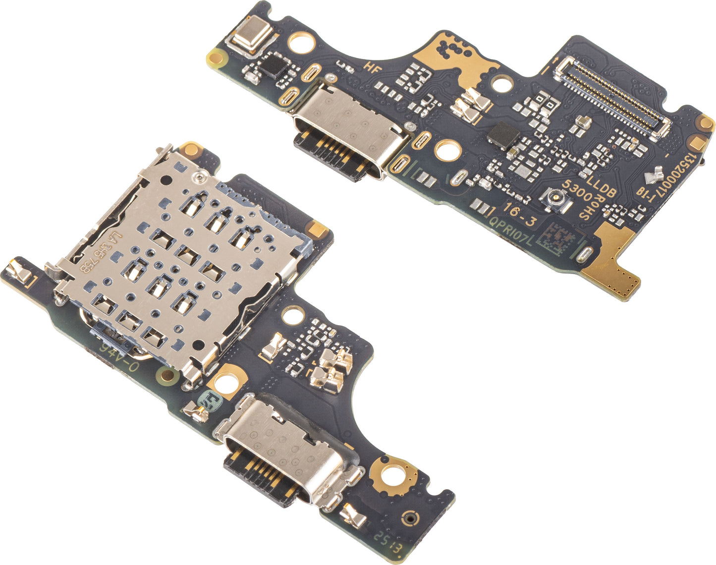 Placa com Conector de Carregamento - Microfone - Módulo Leitor de SIM Xiaomi Redmi Note 14 5G