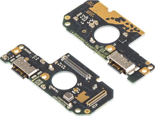 Placa com Conector de Carregamento - Microfone Xiaomi Redmi Note 12S, Service Pack 560003K7SR00