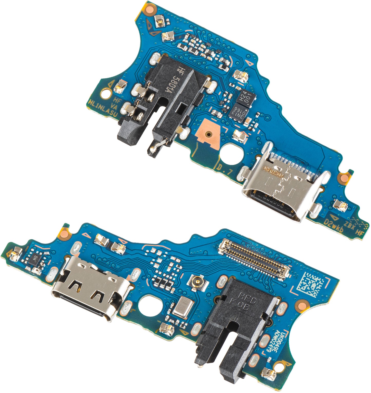 Placa com Conector de Carregamento - Áudio - Microfone Honor X5c Plus, Service Pack 9707ACJV