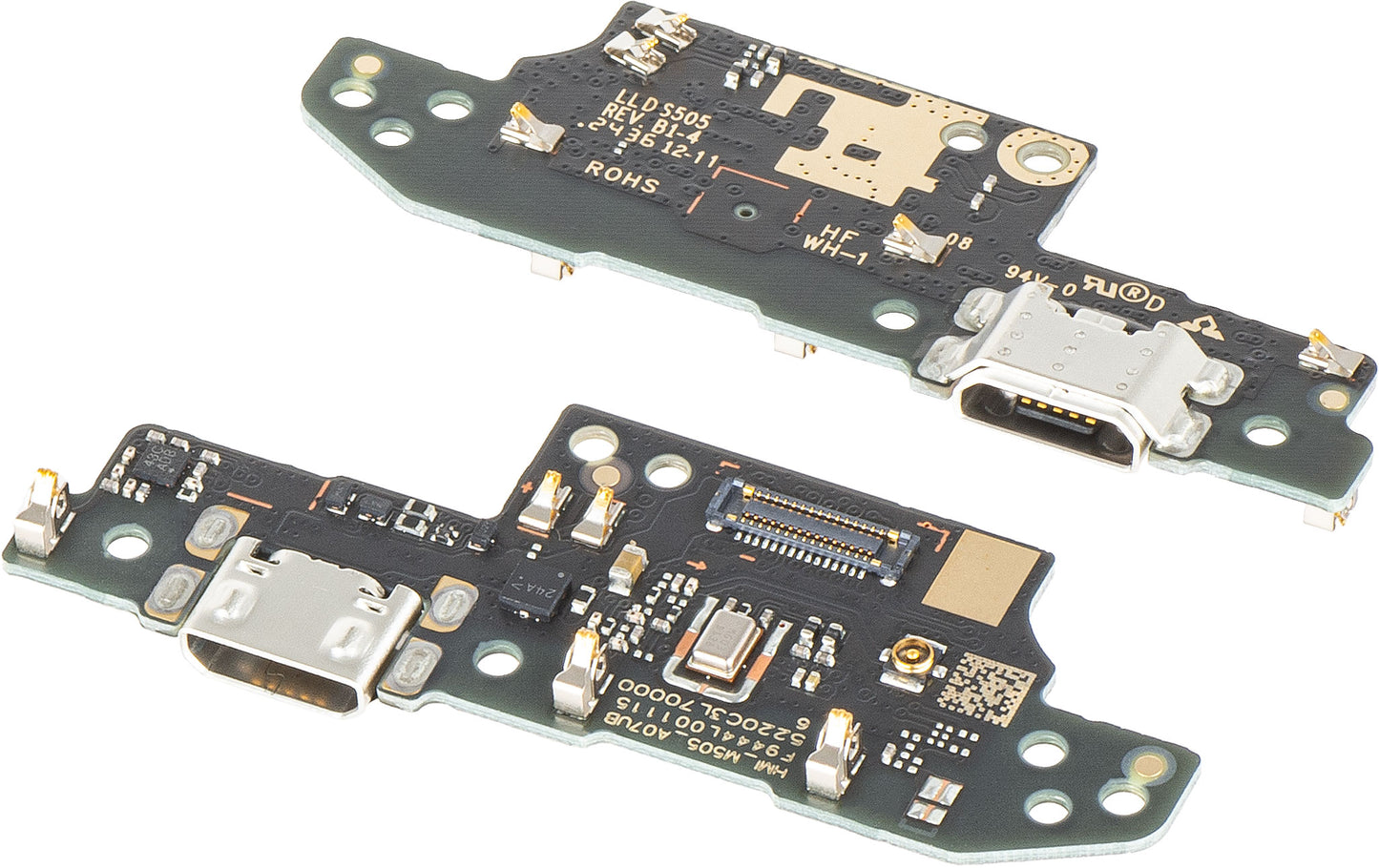 Placa com Conector de Carregamento - Microfone Xiaomi Redmi 9AT / 9C / 9A / Poco C3, Service Pack 5600090C3L00