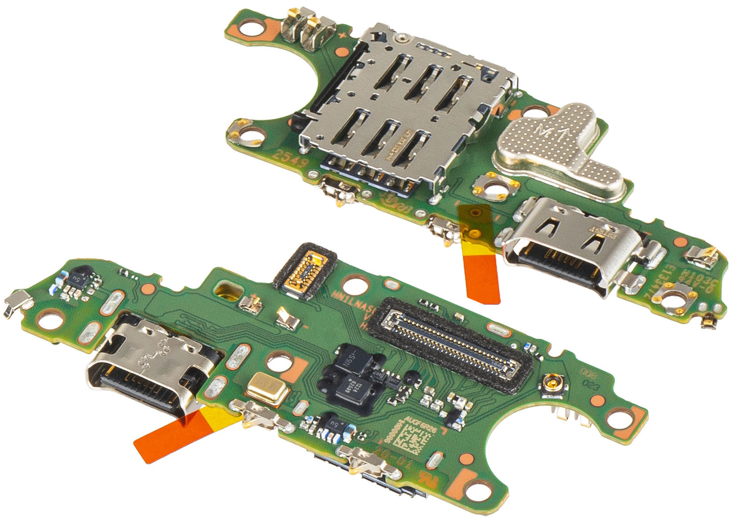 Placa com Conector de Carregamento - Microfone - Módulo Leitor de SIM Honor 600e / 600 Lite, Service Pack 0235ASVM