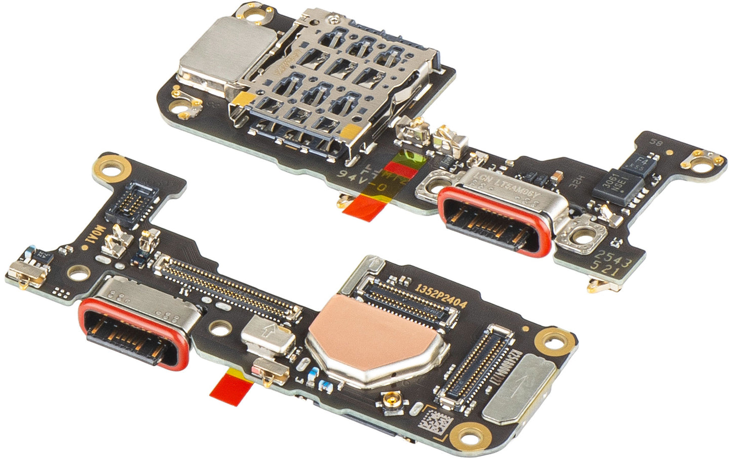 Placa com Conector de Carregamento - Microfone - Módulo Leitor SIM Xiaomi 15T Pro, Service Pack 5600010O12U00