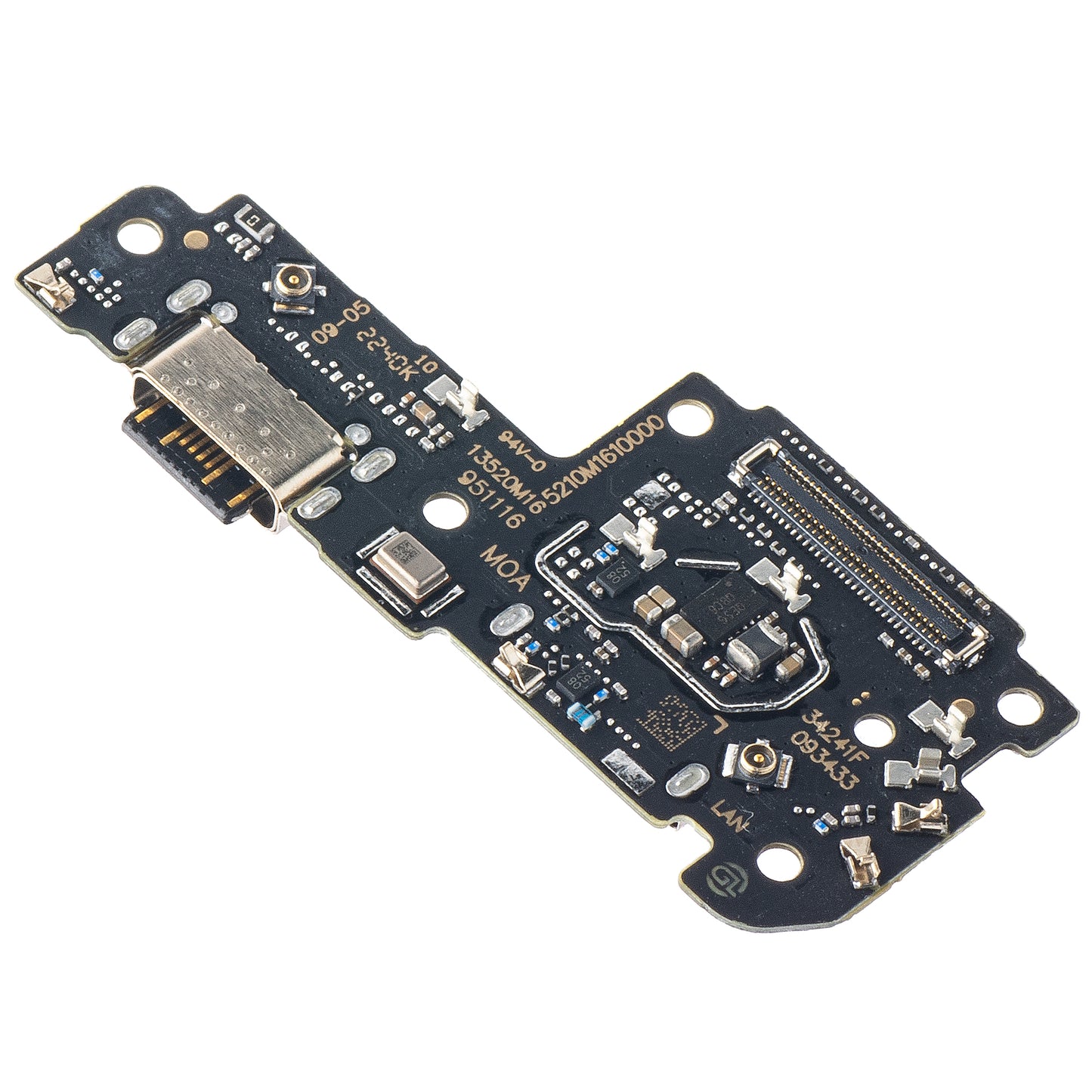 Placa com Conector de Carregamento - Microfone - Módulo Leitor de SIM Xiaomi Redmi Note 12 Pro 5G