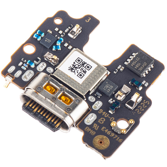 Placa de ligação de carregamento do microfone do Motorola Edge 30 Fusion, Service Pack 5P68C21194