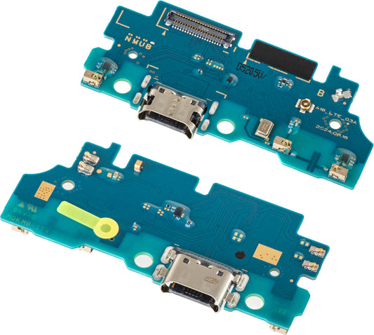 Placa com Conector de Carregamento - Microfone Samsung Galaxy A16 4G A165, Service Pack GH96-18451A